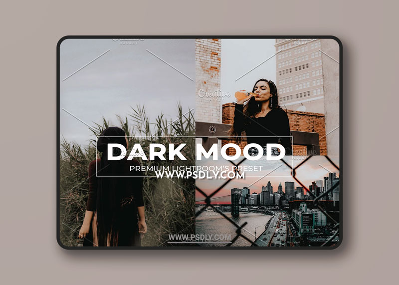 CreativeMarket - Dark Mood Lightroom Preset 6364149