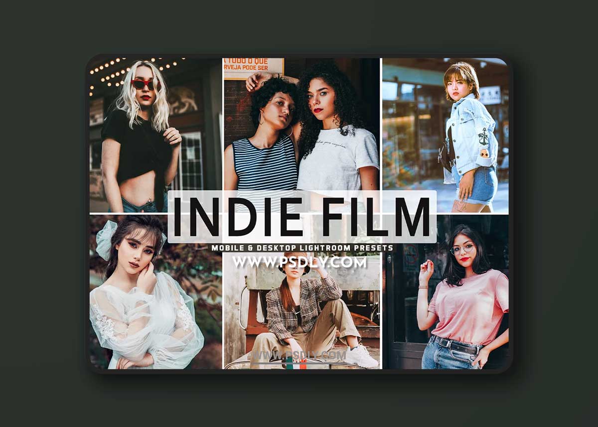 CreativeMarket - Indie Film Pro Lightroom Presets 5424113