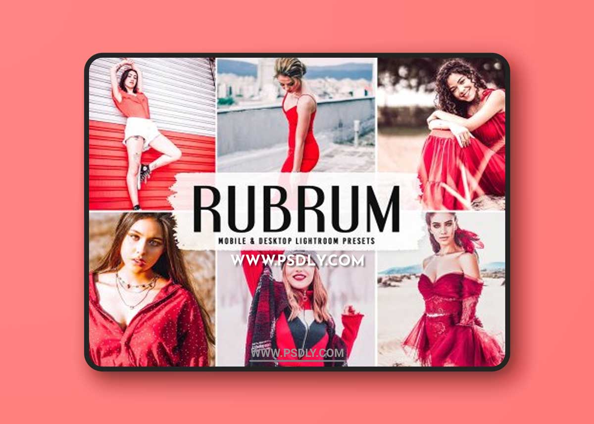 CreativeMarket - Rubrum Pro Lightroom Presets 6504706