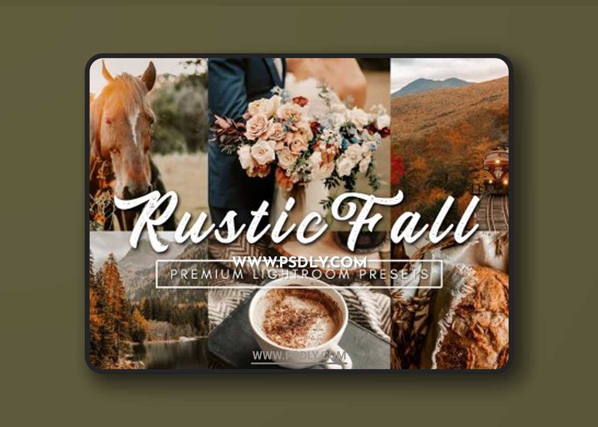CreativeMarket - Rustic Fall Moody Lightroom Presets 6463051