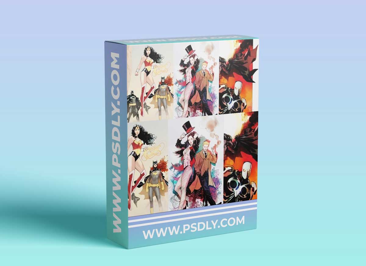 Domestika - Female Character Design for Comics