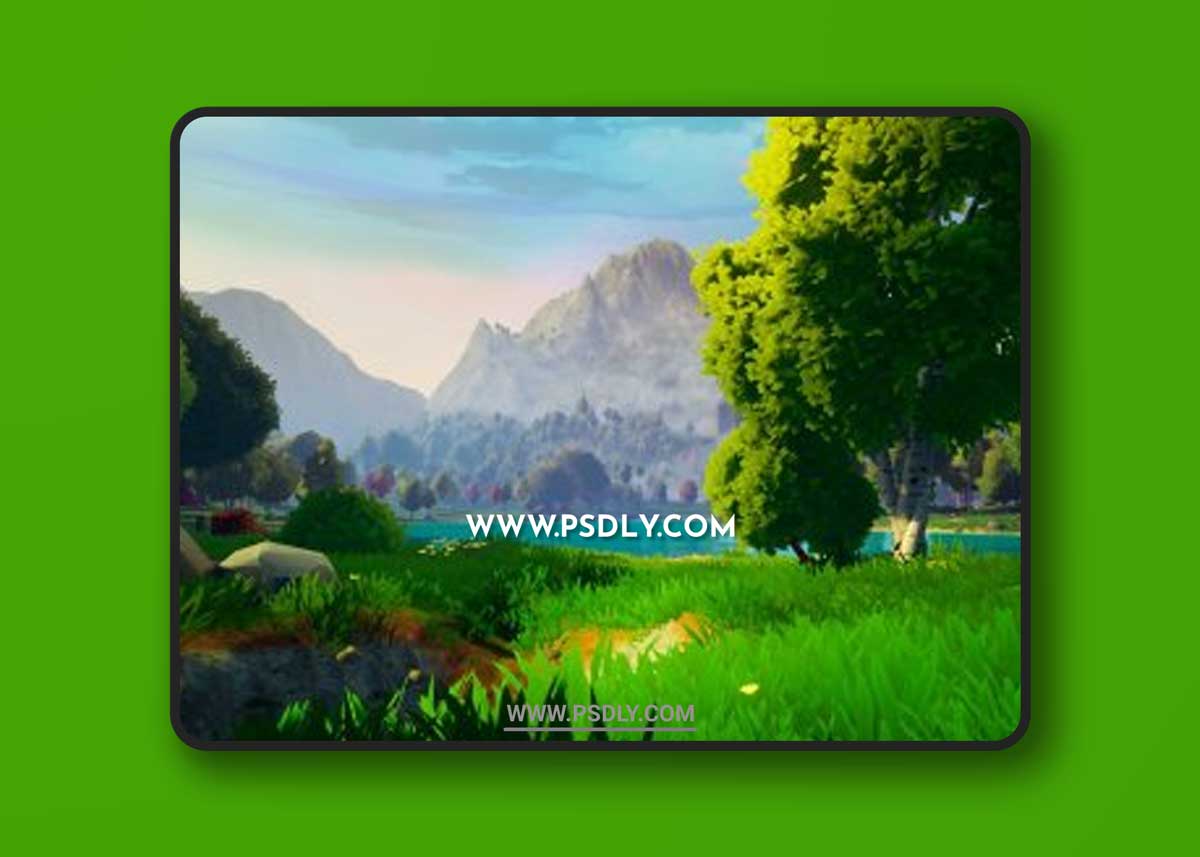 Dreamscape Nature : Meadows - Stylized Open World Environment