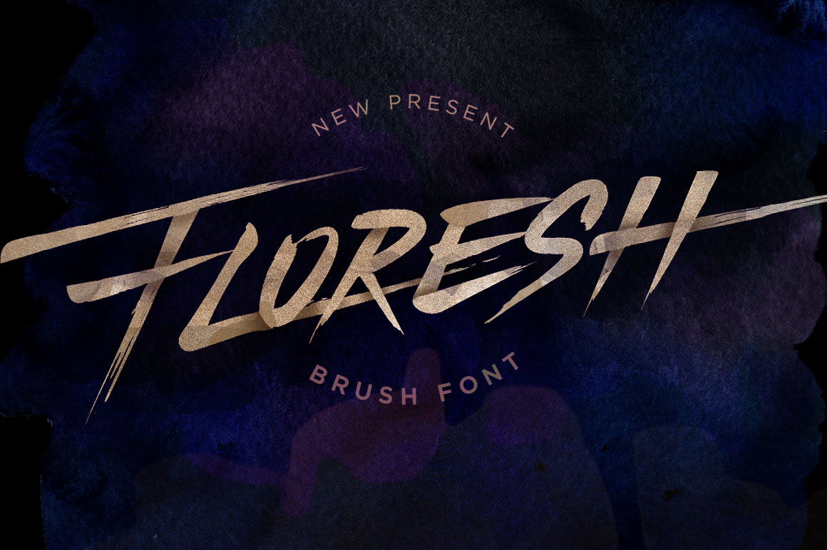 Floresh Typeface Fonts