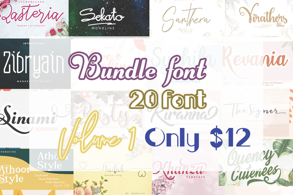 SANS SERIF BUNDLE VOL 1