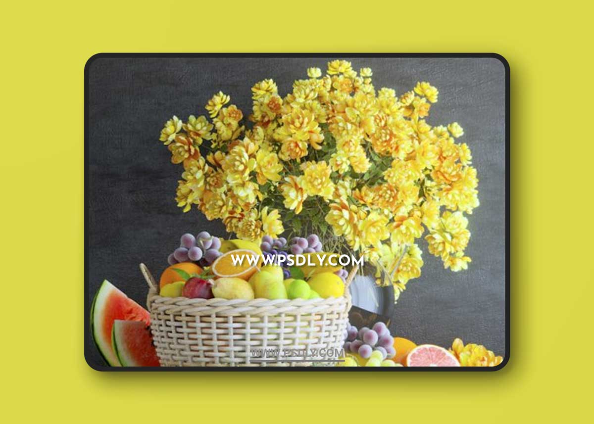 Fruit Basket 3D Models