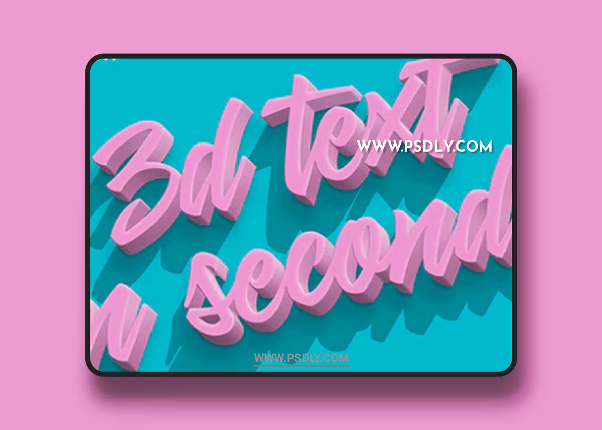 GraphicRiver - 3D Text - PS Action 22064329