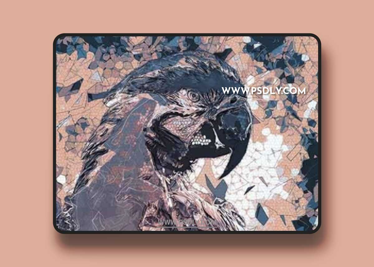 GraphicRiver - Abstract Portrait - Photoshop Action 20309708