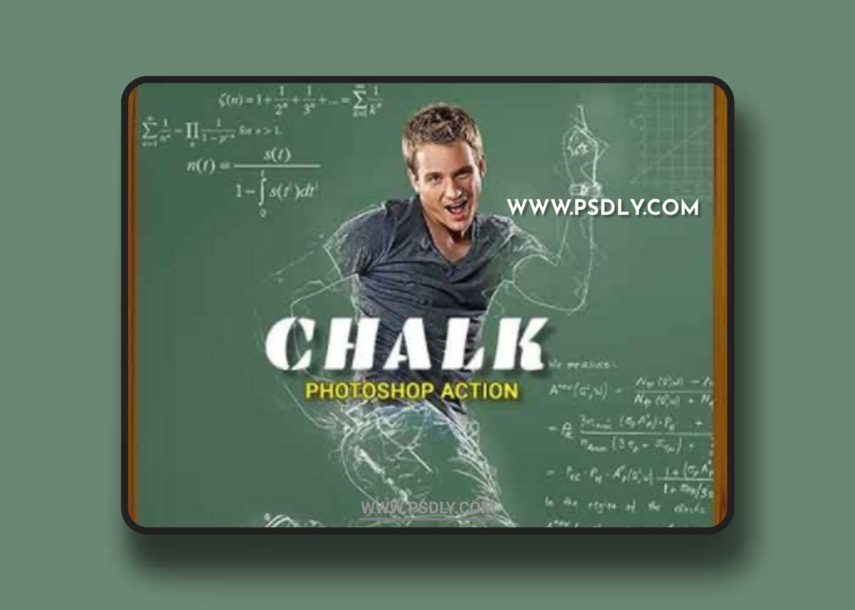 GraphicRiver - Chalk Photoshop Action 20542829