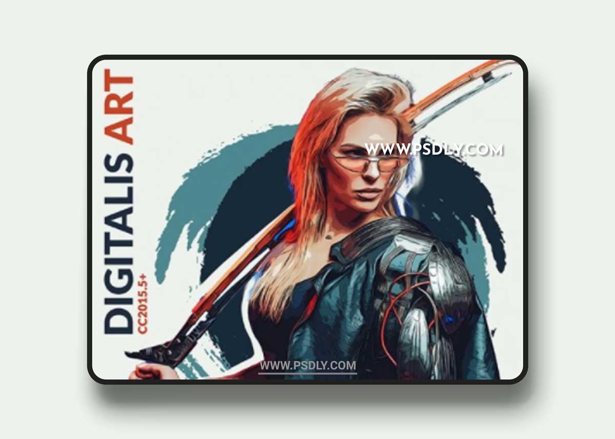 GraphicRiver - Digitalis Art | Photoshop Plugin 34000392
