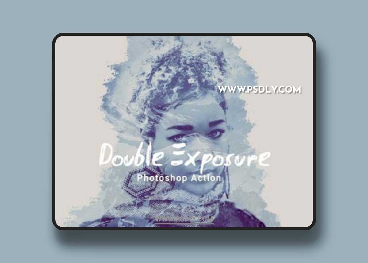 GraphicRiver - Double Exposure Photoshop Action 21121015