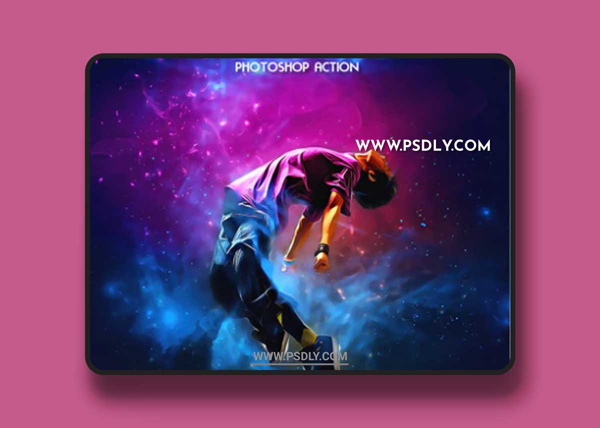 GraphicRiver - Galaxian Photoshop Action 22392317