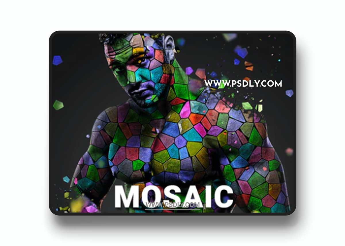 GraphicRiver - Mosaic Photoshop Action 22744500