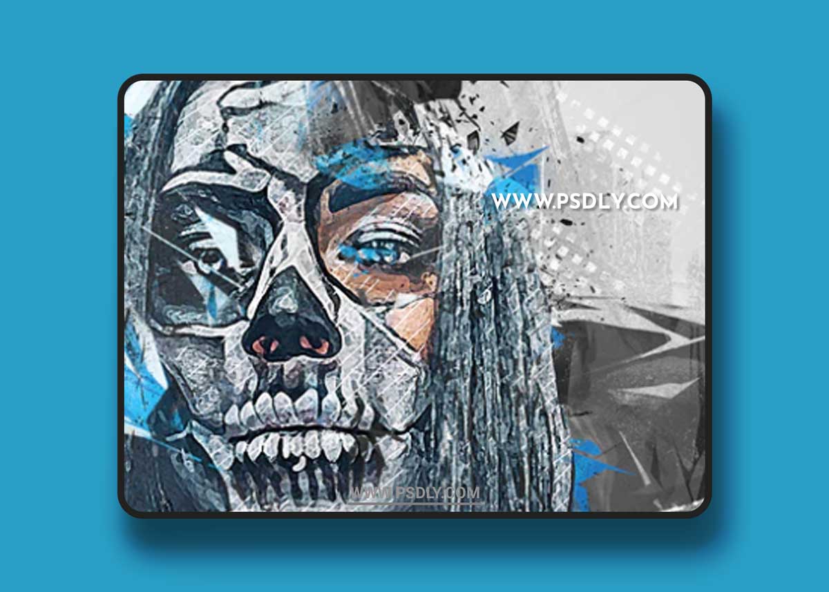 GraphicRiver - Street Drawing Photoshop Action 21883101