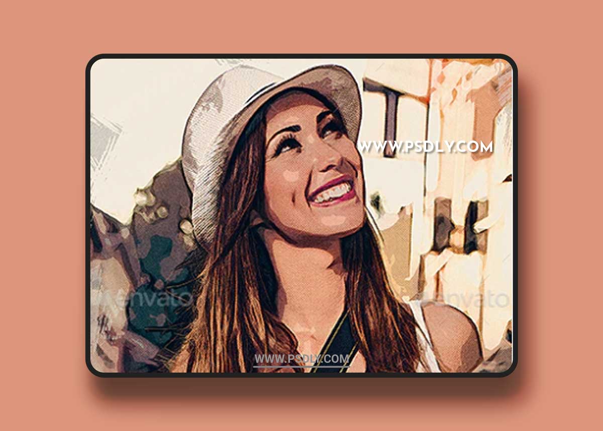 GraphicRiver - Vector Pop Art Photoshop Template 21075473