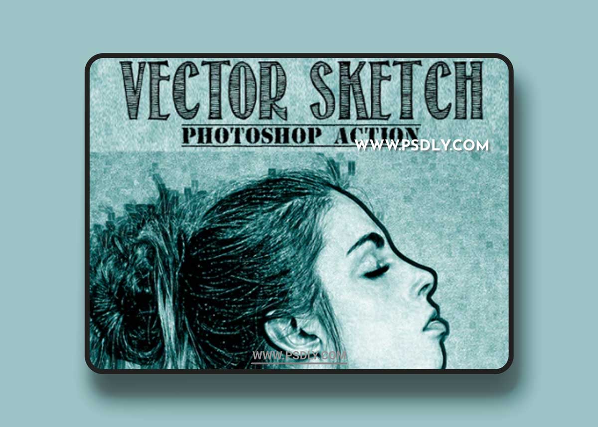 GraphicRiver - Vector Sketch Photoshop Action 22591073