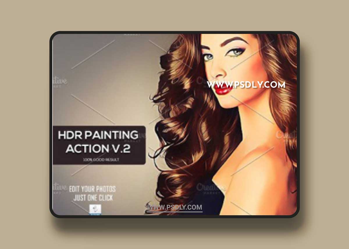 HDR Painting v2 Photoshop Action
