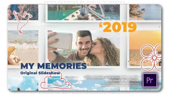 Videohive - Happy Memories | My Family Slideshow - 33715192