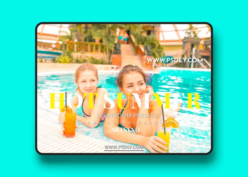 Hot Summer Lightroom Presets Dekstop and Mobile