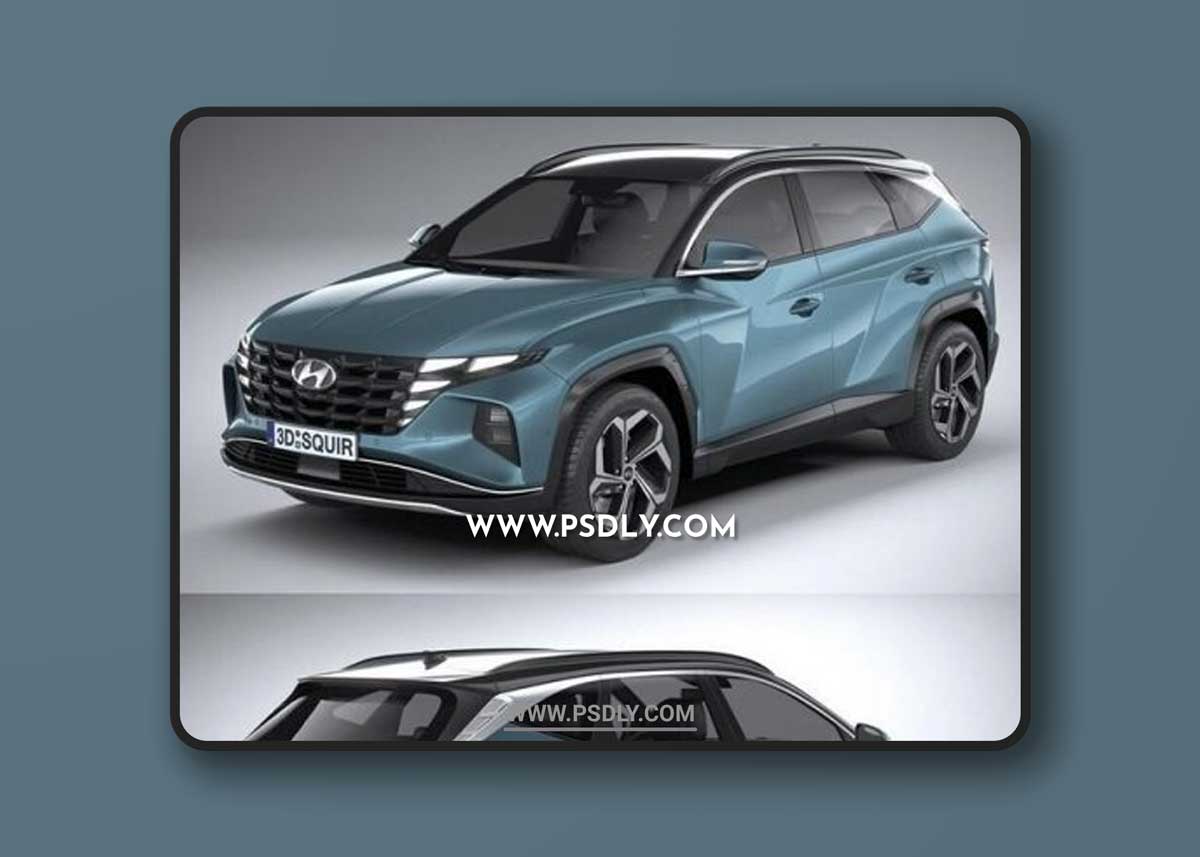 Hyundai Tucson 2021 3D model