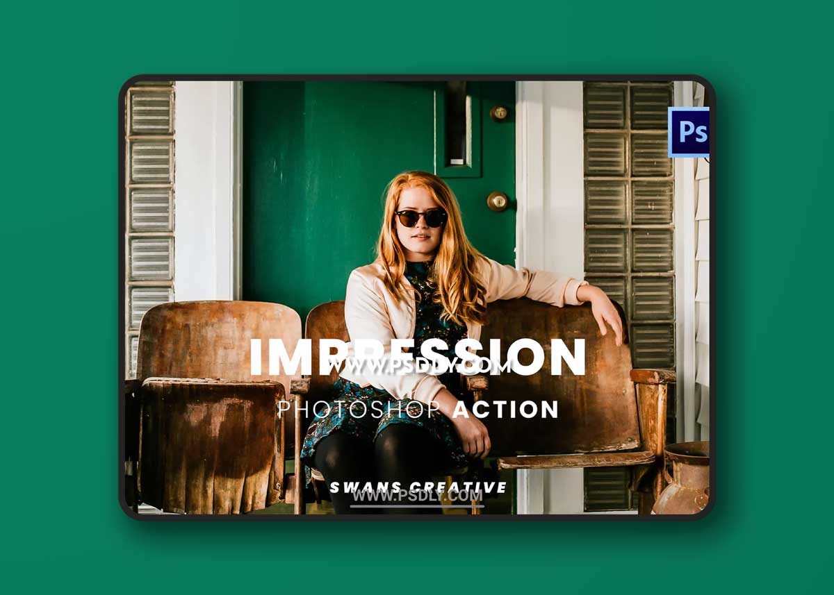 Impression Photoshop Action