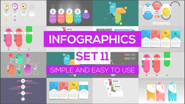 Videohive Infographics Set 11 24981486