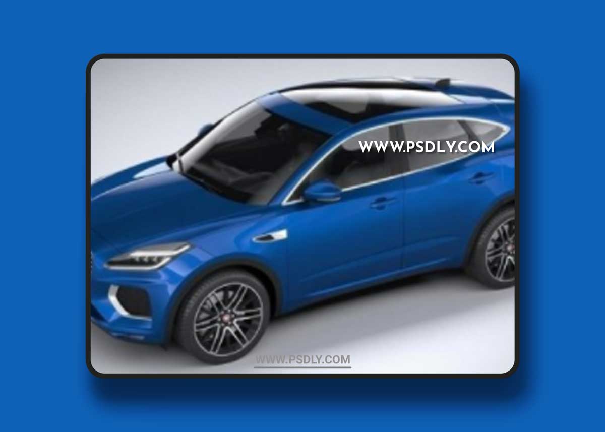 Jaguar E-Pace R-Dynamic 2021 3D Model