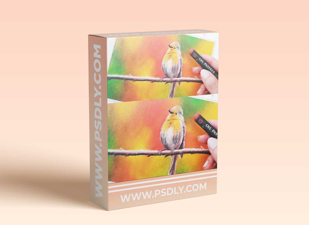 Layering Oil Pastels 101 : Paint a Realistic Bird with Autumn Colors