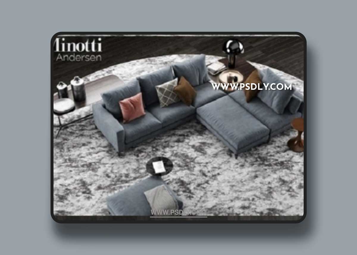 Minotti Andersen Sofa 2