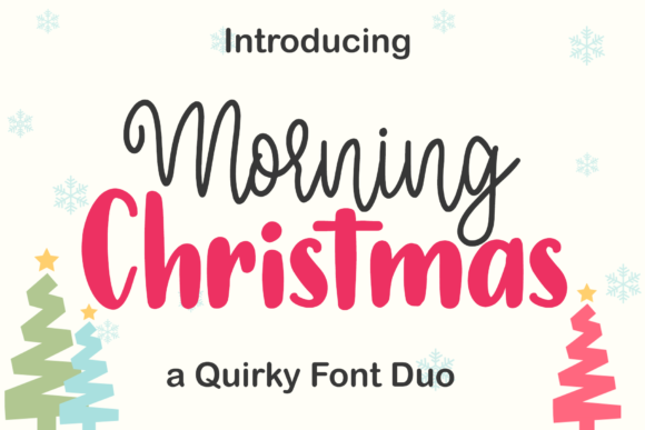 Morning Christmas Font