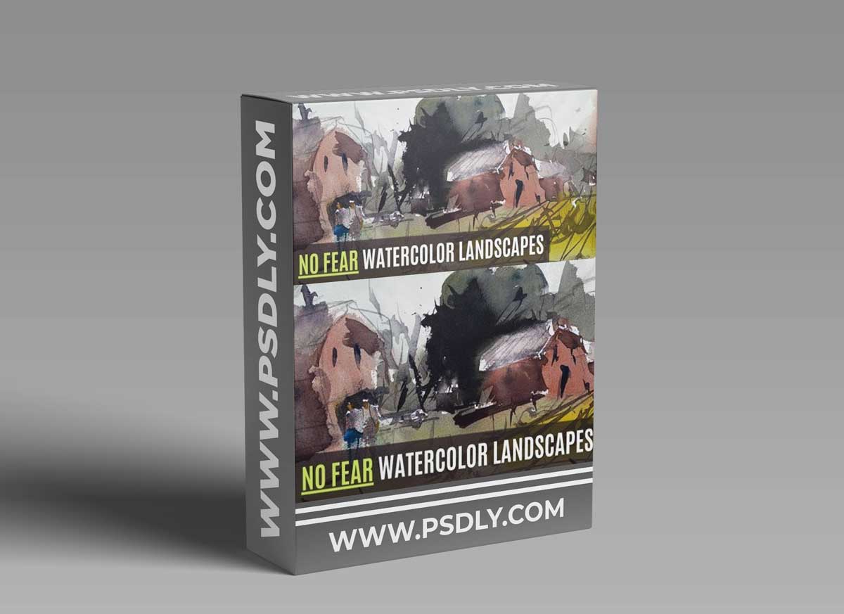 No Fear Watercolor Landscapes - It's Time To Break Away From Tight, Rigid Art