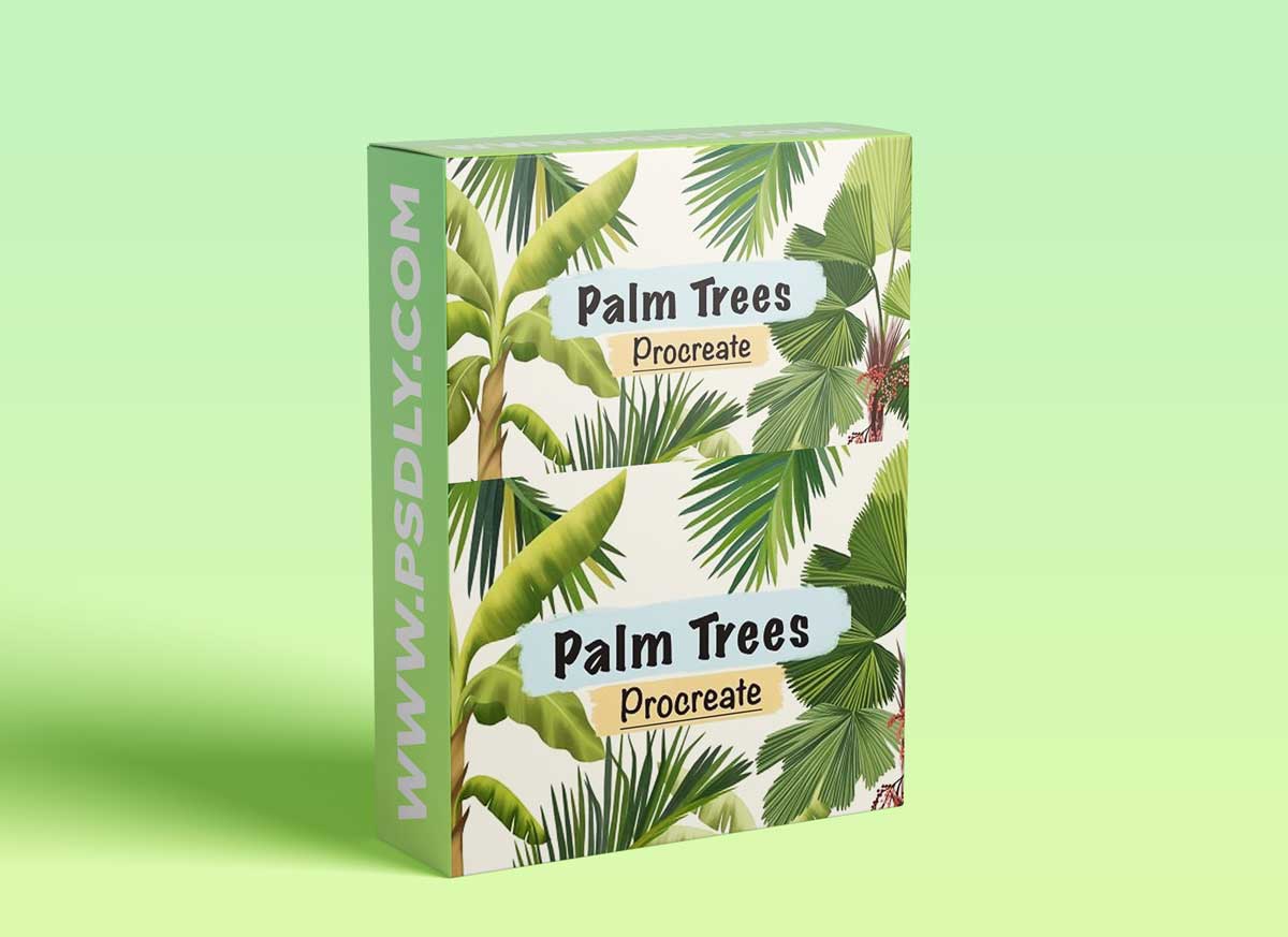 Palm Trees In Procreate