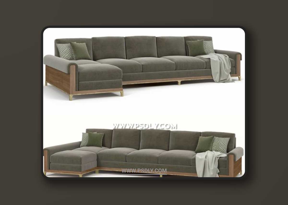 Philip Nimmo NEWMAN SECTIONAL SOFA 3D Models