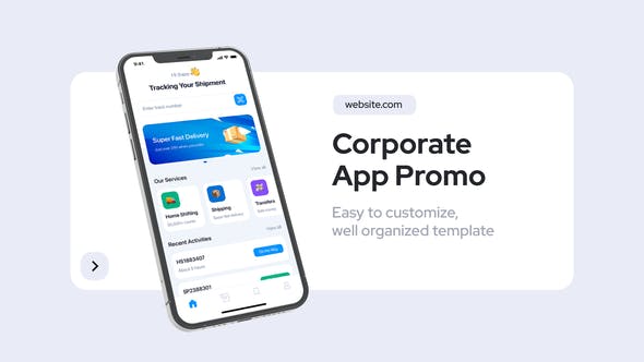 Videohive Corporate App Promo 33964473