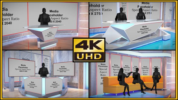 Videohive Virtual Studio Set - S05 33778106