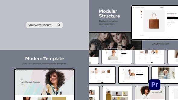 Videohive - Website Presentation for Premiere Pro - 33651067