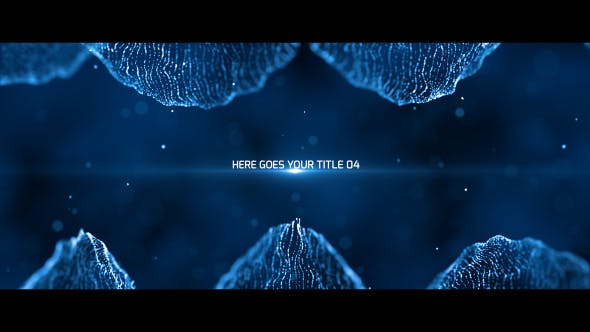 Videohive Particles Titles 13966417