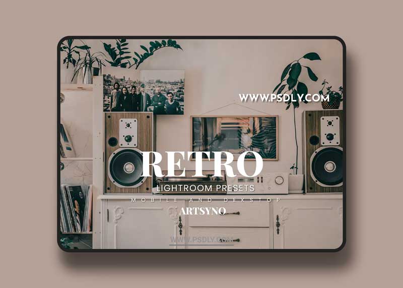 Retro Lightroom Presets Dekstop and Mobile