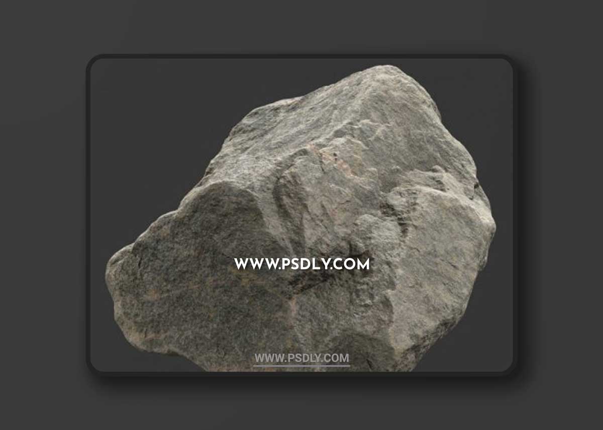 Rock Boulder Large 14 3D ModelsRock Boulder Large 14 3D Models
