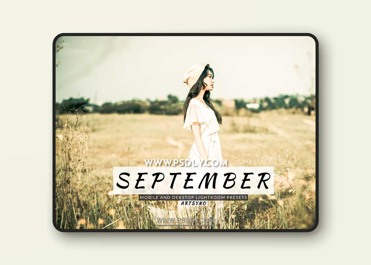 September Lightroom Presets Dekstop and Mobile