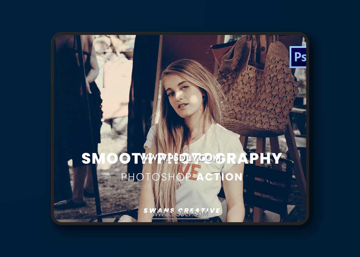 Smooth Photography Photoshop Action