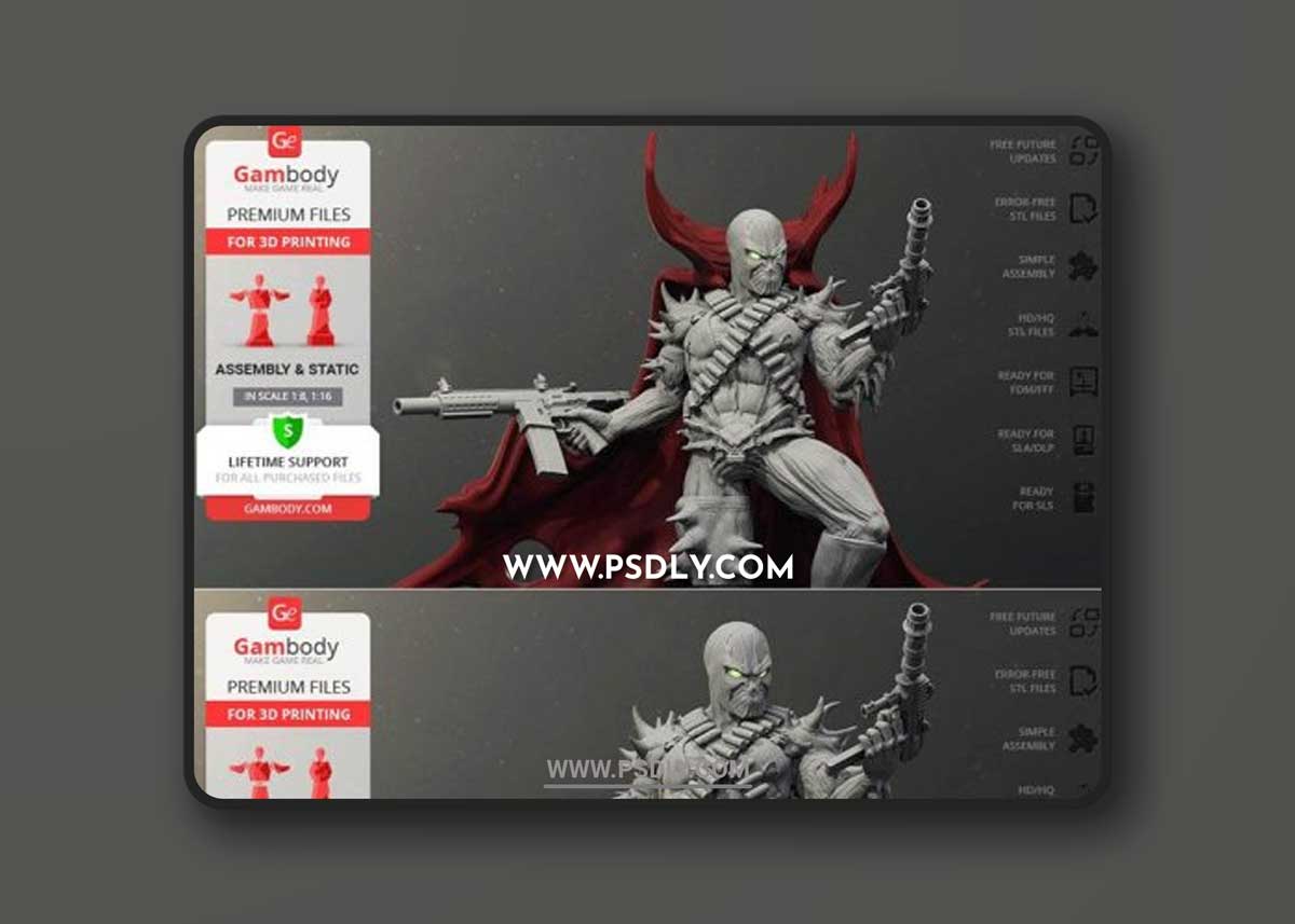 Spawn – 3D Print Model 3D Models