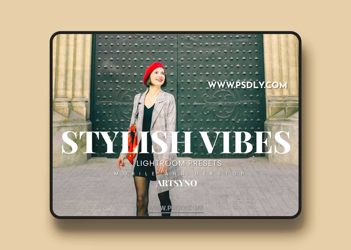 Stylish Vibes Lightroom Presets Dekstop and Mobile
