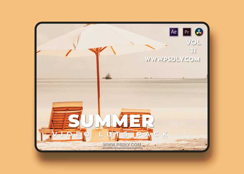 Summer Pack Video LUTs Vol.11