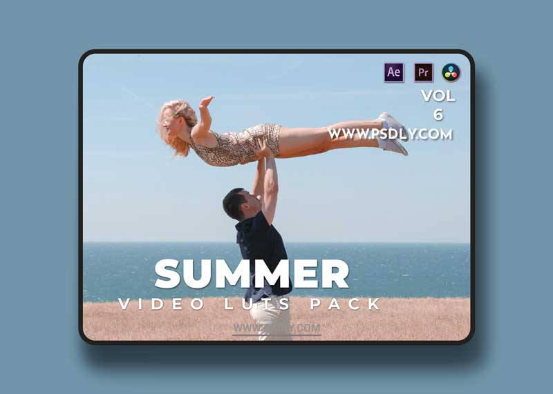 Summer Pack Video LUTs Vol.6