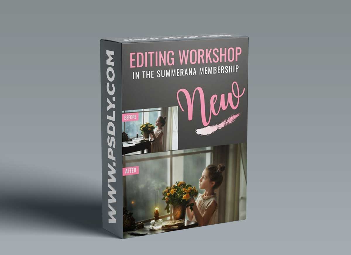 Summerana - Djeirana - Flowers by the Window - fine art editing workshop