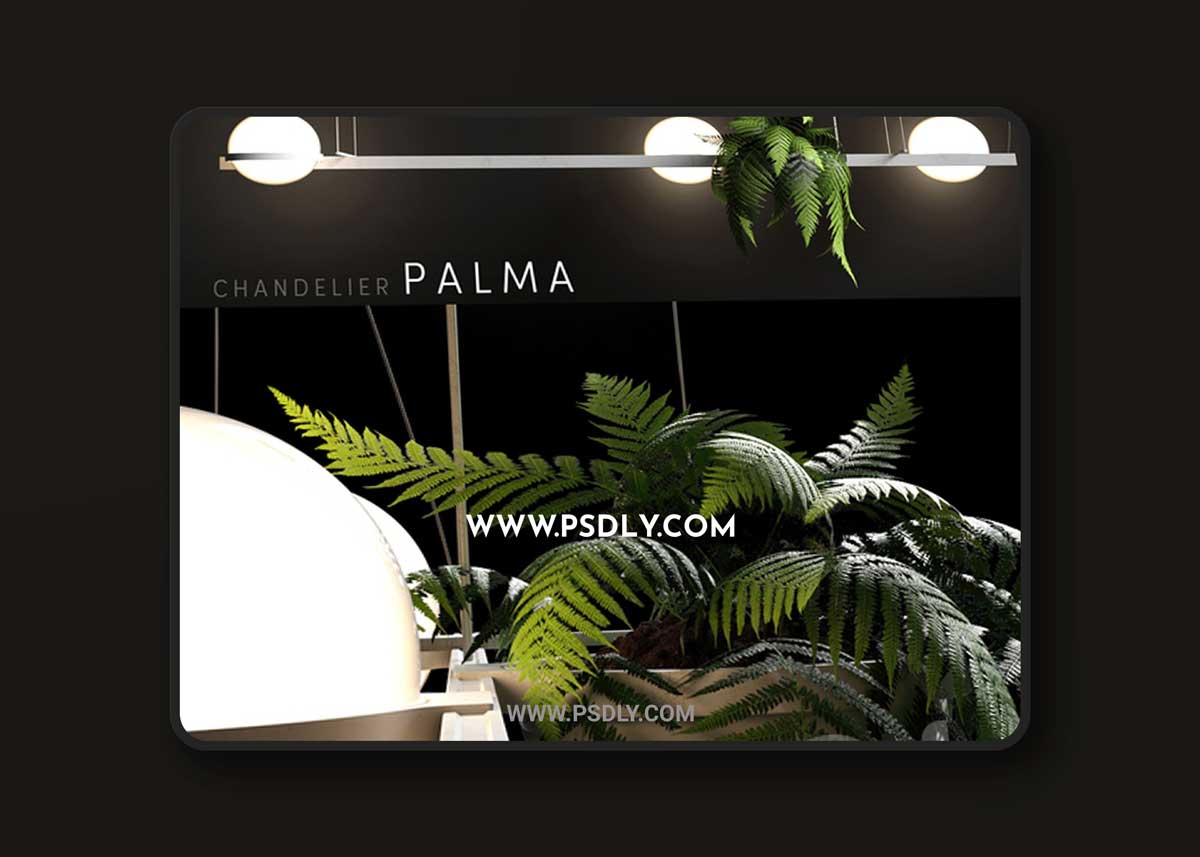 Vibia Palma 3736 3D Model