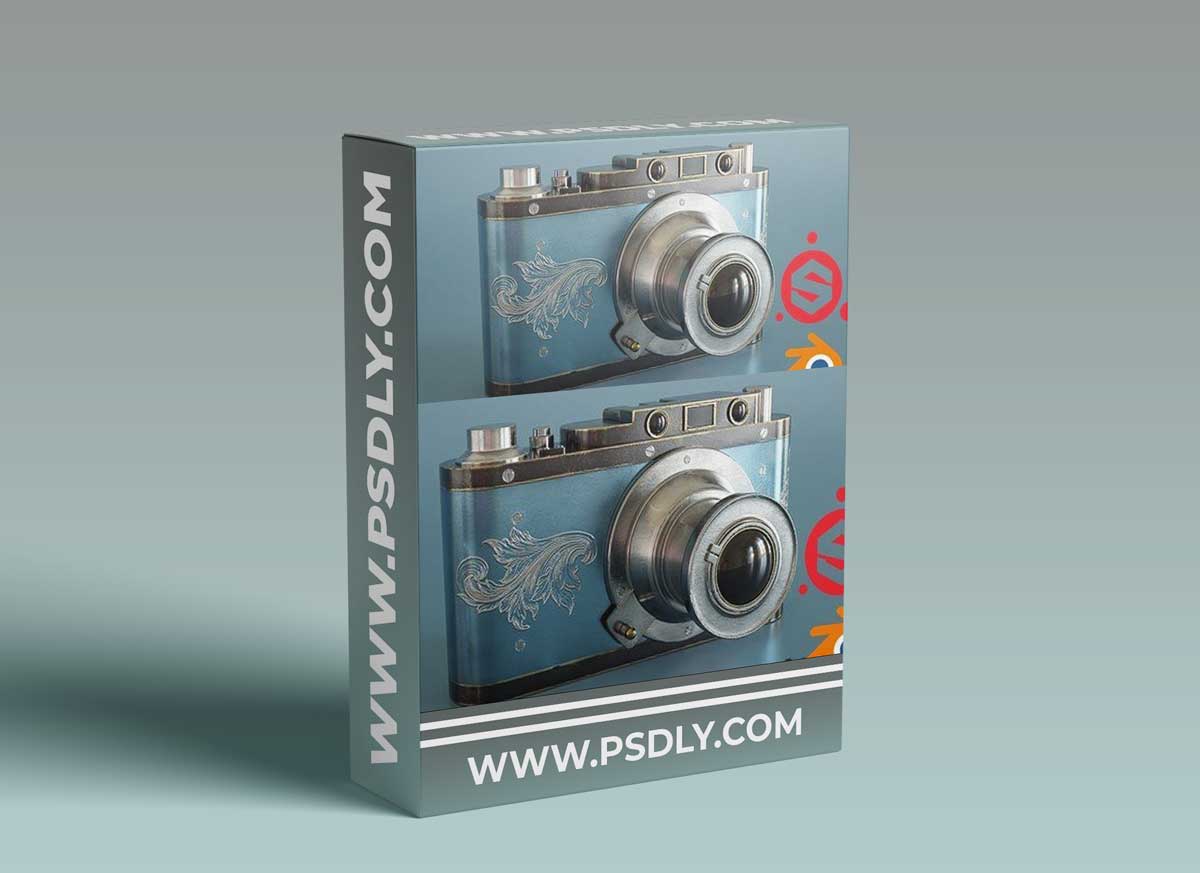 Vintage Camera Creation in Blender 3D and Substance Painter