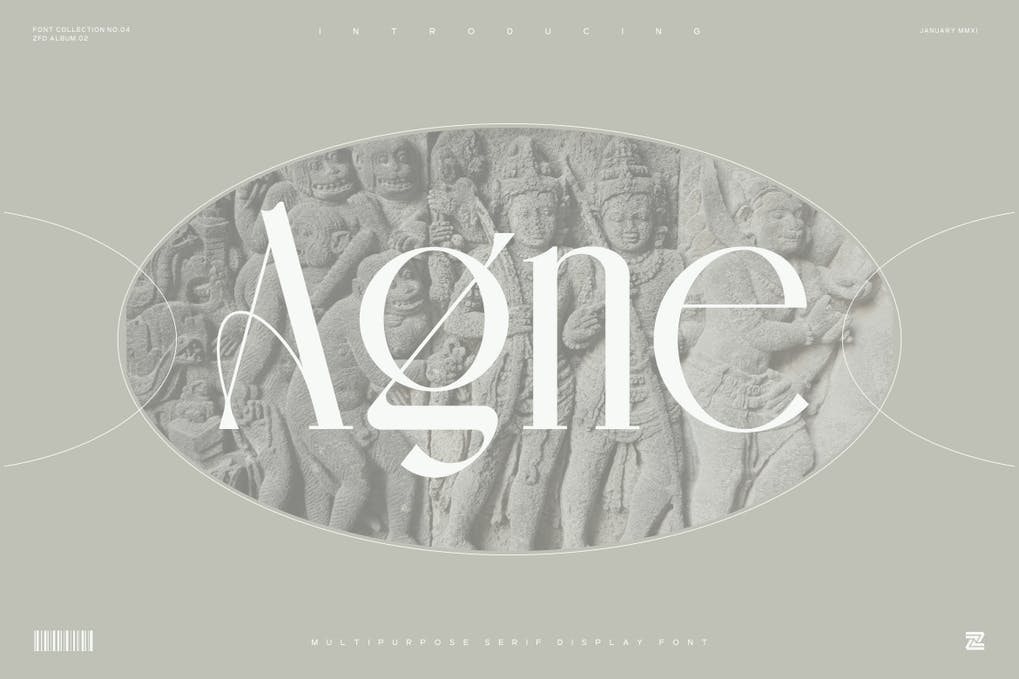 Agne - Display Font