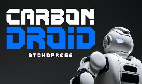 CARBON DROID - Techno Font
