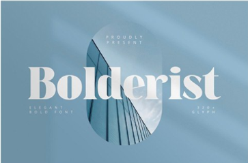 CM - Bolderist - Elegant Bold Font 6331089
